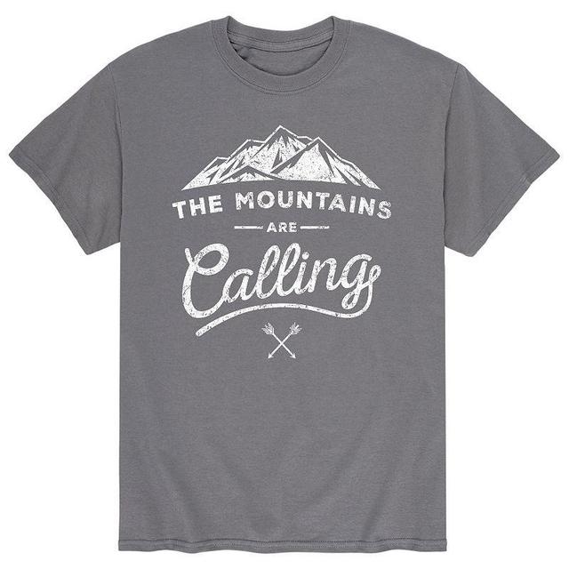 Mens Mounatins Are Calling Tee Product Image