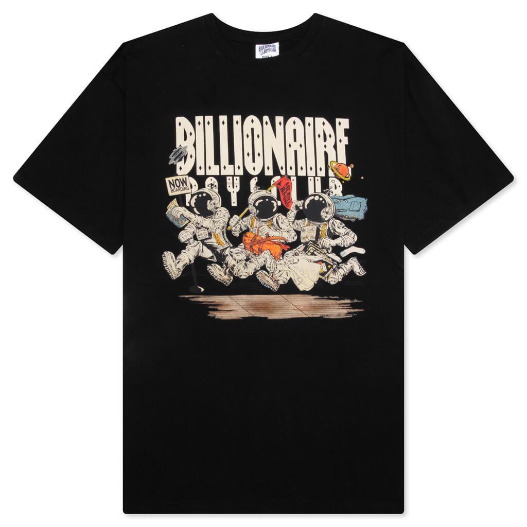 BB Now Boarding Ss Tee - Black Male Product Image