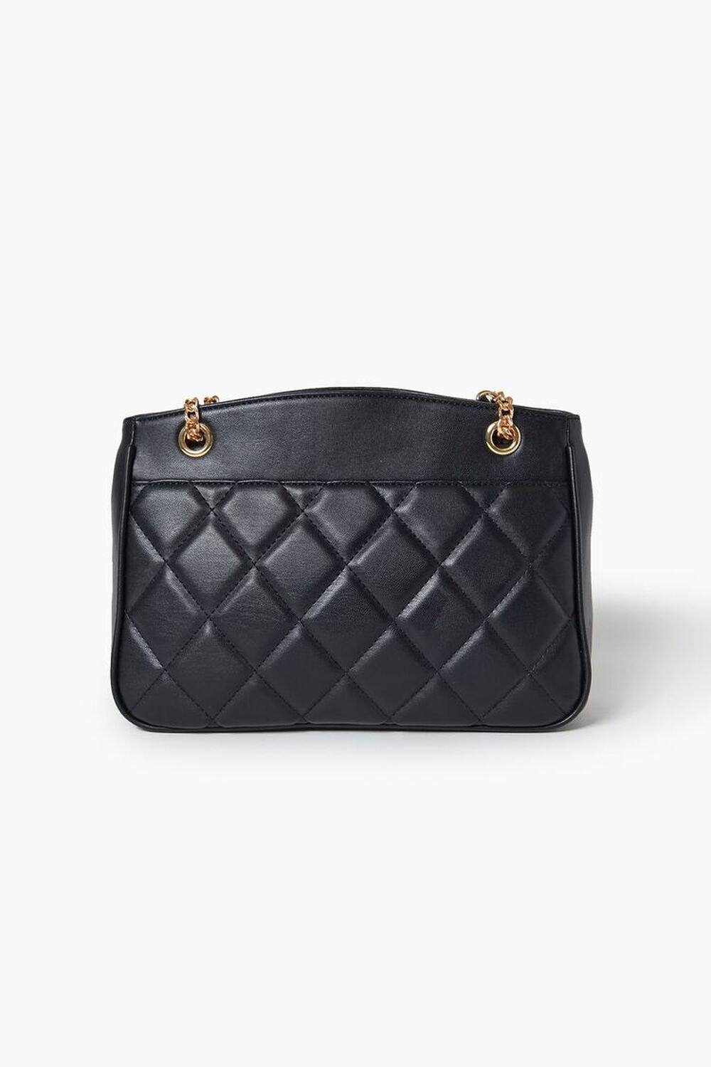 Quilted Faux Leather Shoulder Bag | Forever 21 Product Image