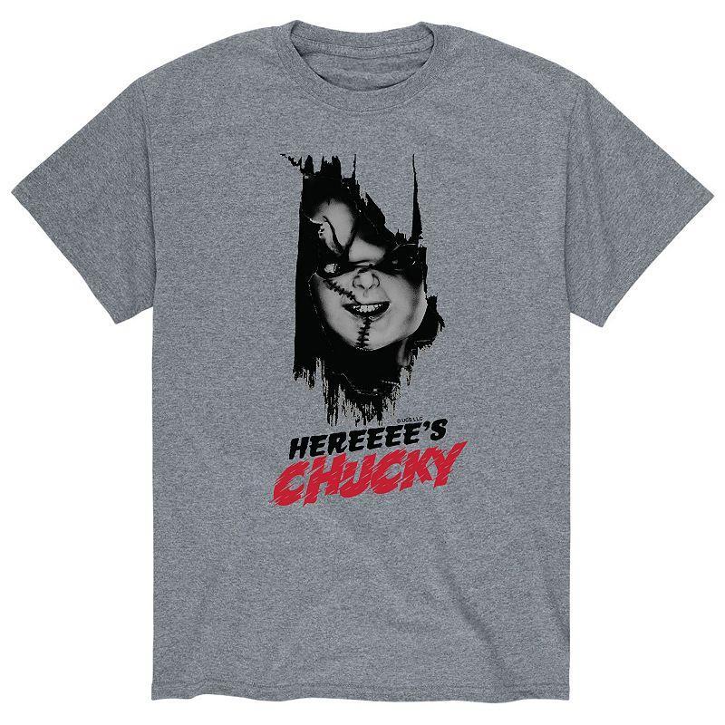 Mens Chucky Heres Chucky T-shirt Product Image