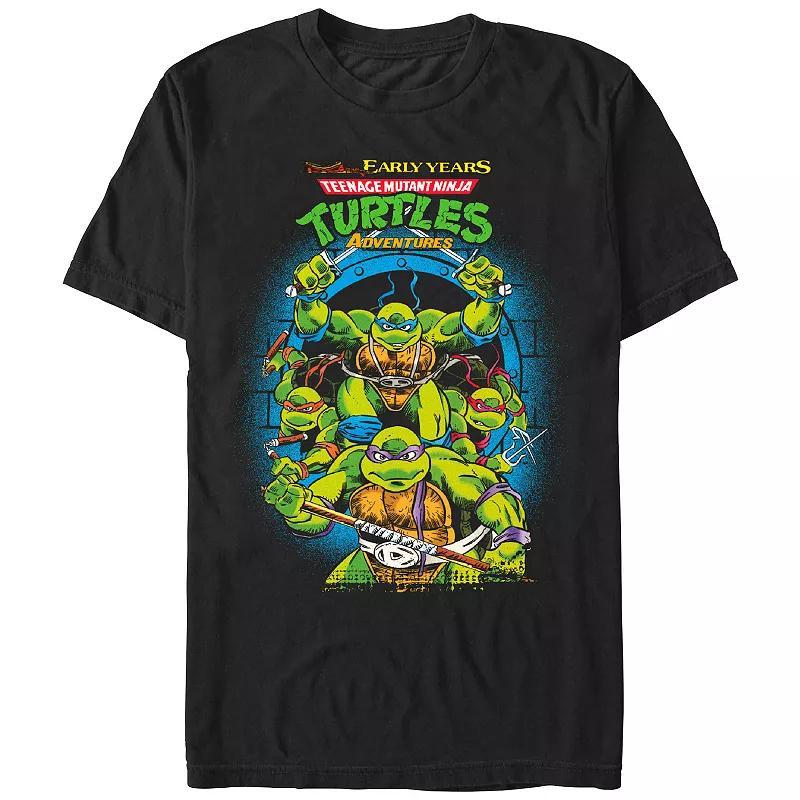 Mens Teenage Mutant Ninja Turtles Adventures Graphic Tee Product Image