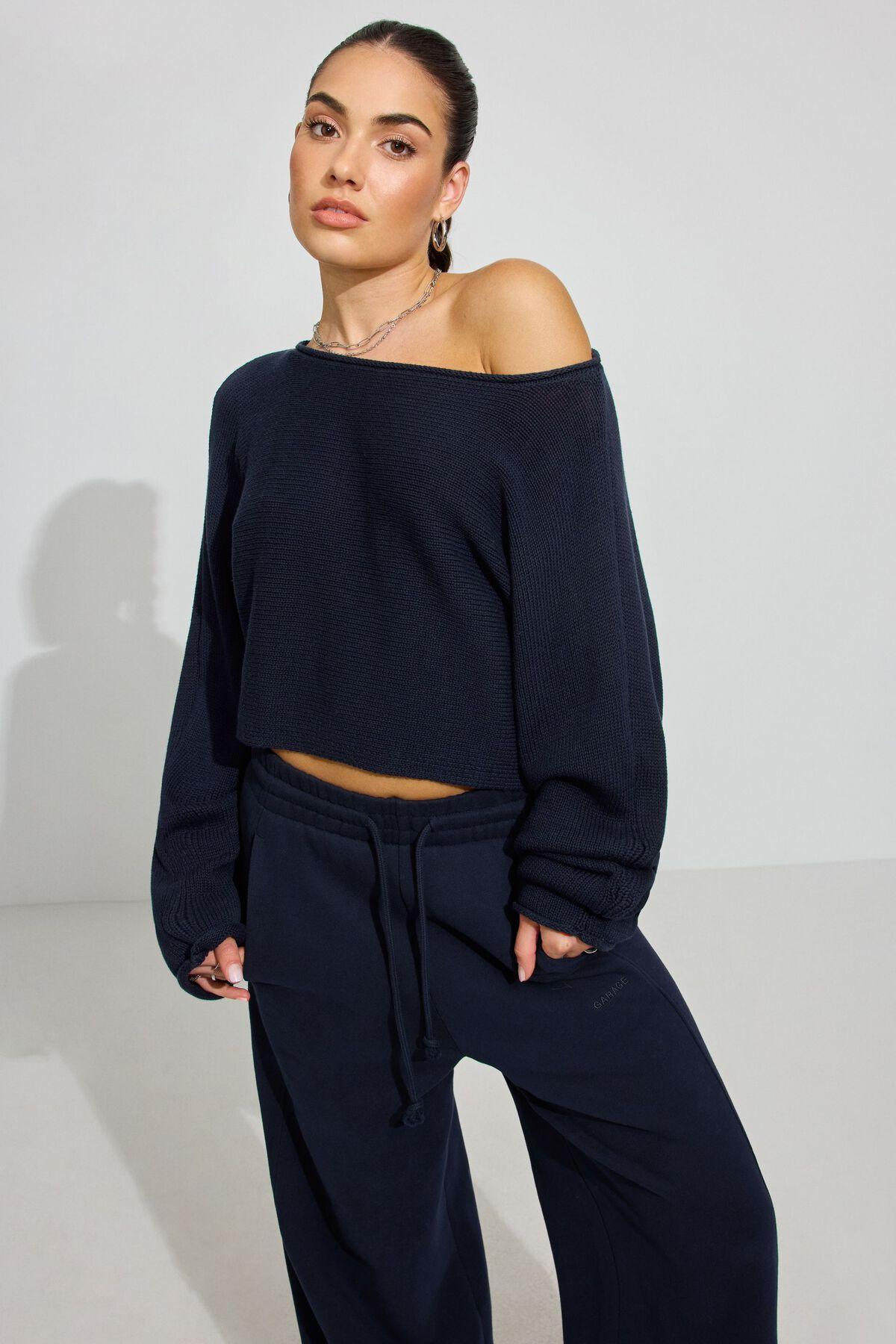 Supersoft Loose Crop Sweater Product Image