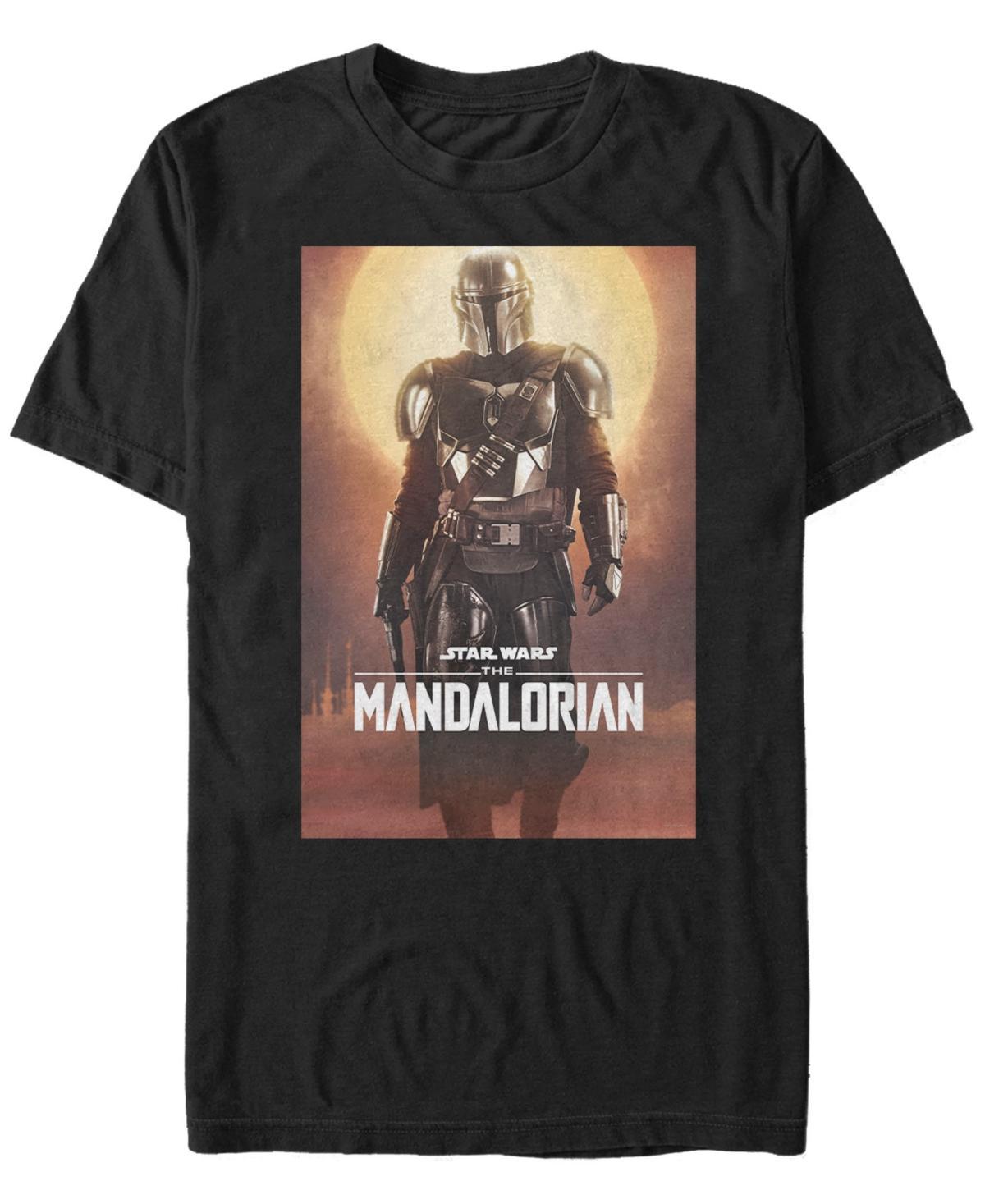 Big & Tall Star Wars The Mandalorian Character Poster Tee, Mens Product Image