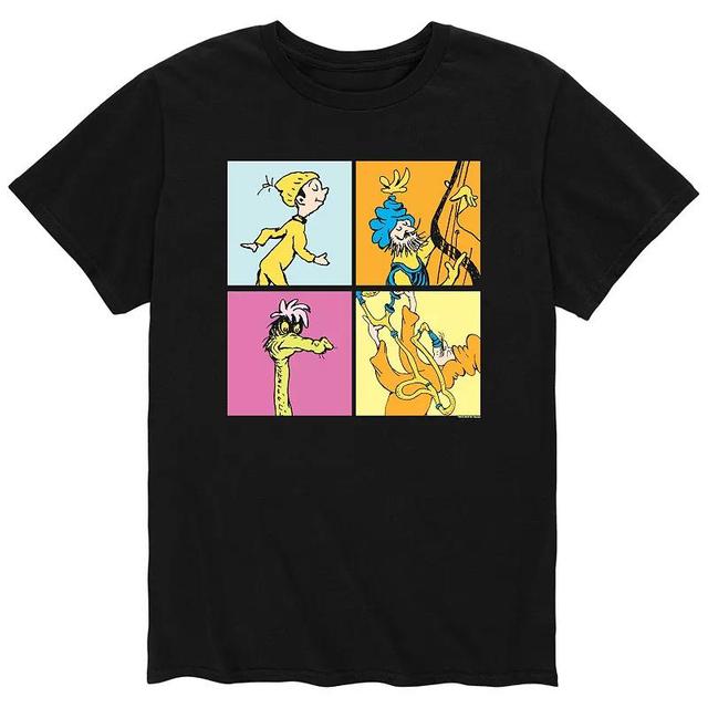 Mens Dr. Seuss Places Four Box Tee Product Image