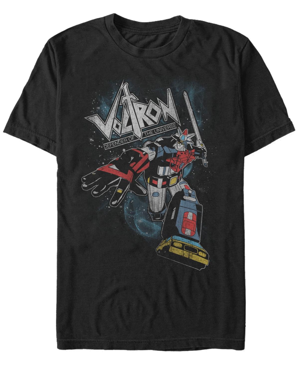 Fifth Sun Voltron Defender of the Universe Mens Poster Short Sleeve T-Shirt Product Image