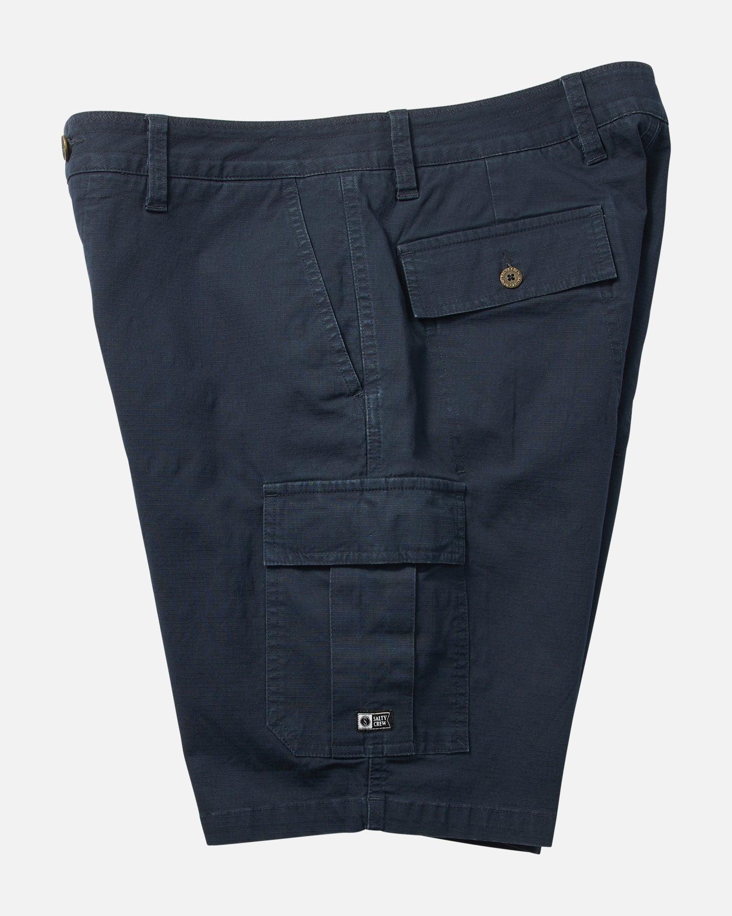 Trooper Ripstop Navy Cargo Short Male Product Image