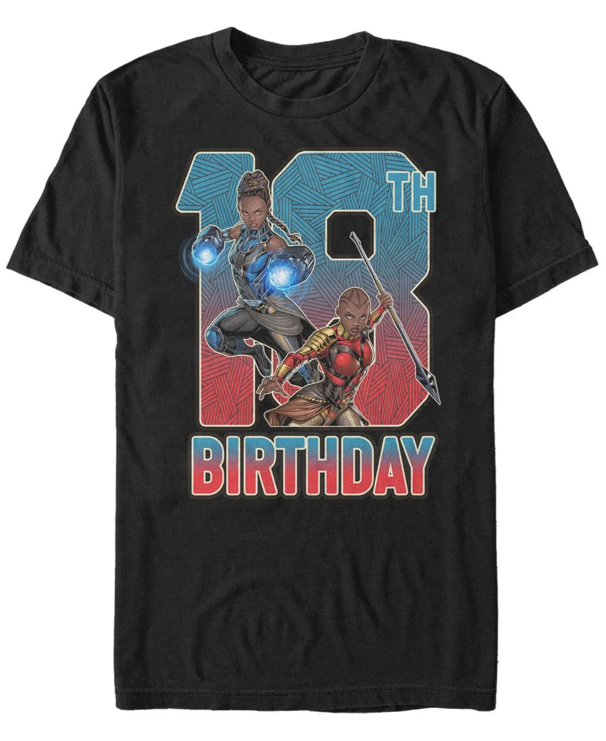 Mens Marvels Shuri Okoye 18th Birthday Tee Product Image