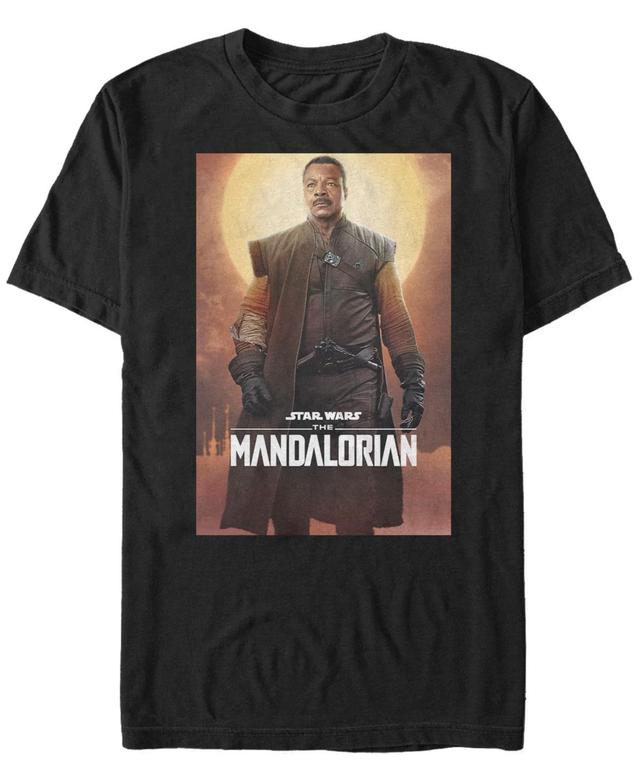 Mens Star Wars The Mandalorian Greef Karga Character Poster Tee Product Image