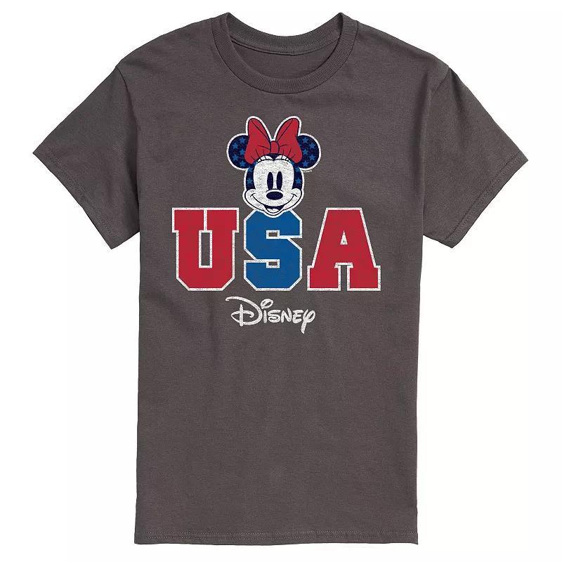 Disneys Minnie Mouse Mens USA Graphic Tee Product Image