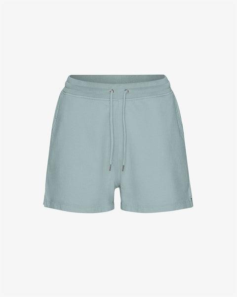 Women Organic Sweatshorts - Steel Blue Product Image