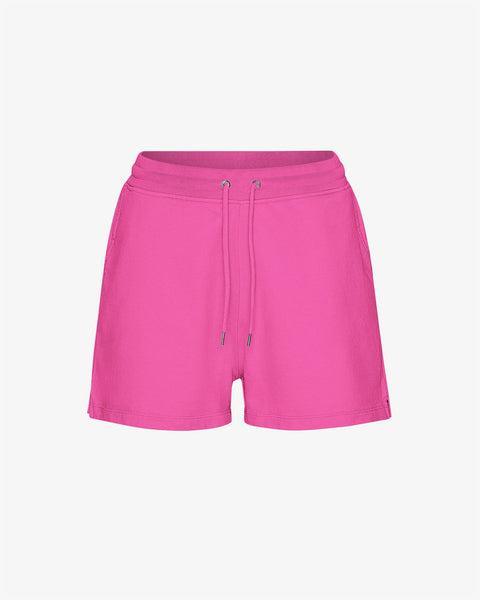 Women Organic Sweatshorts - Bubblegum Pink Product Image