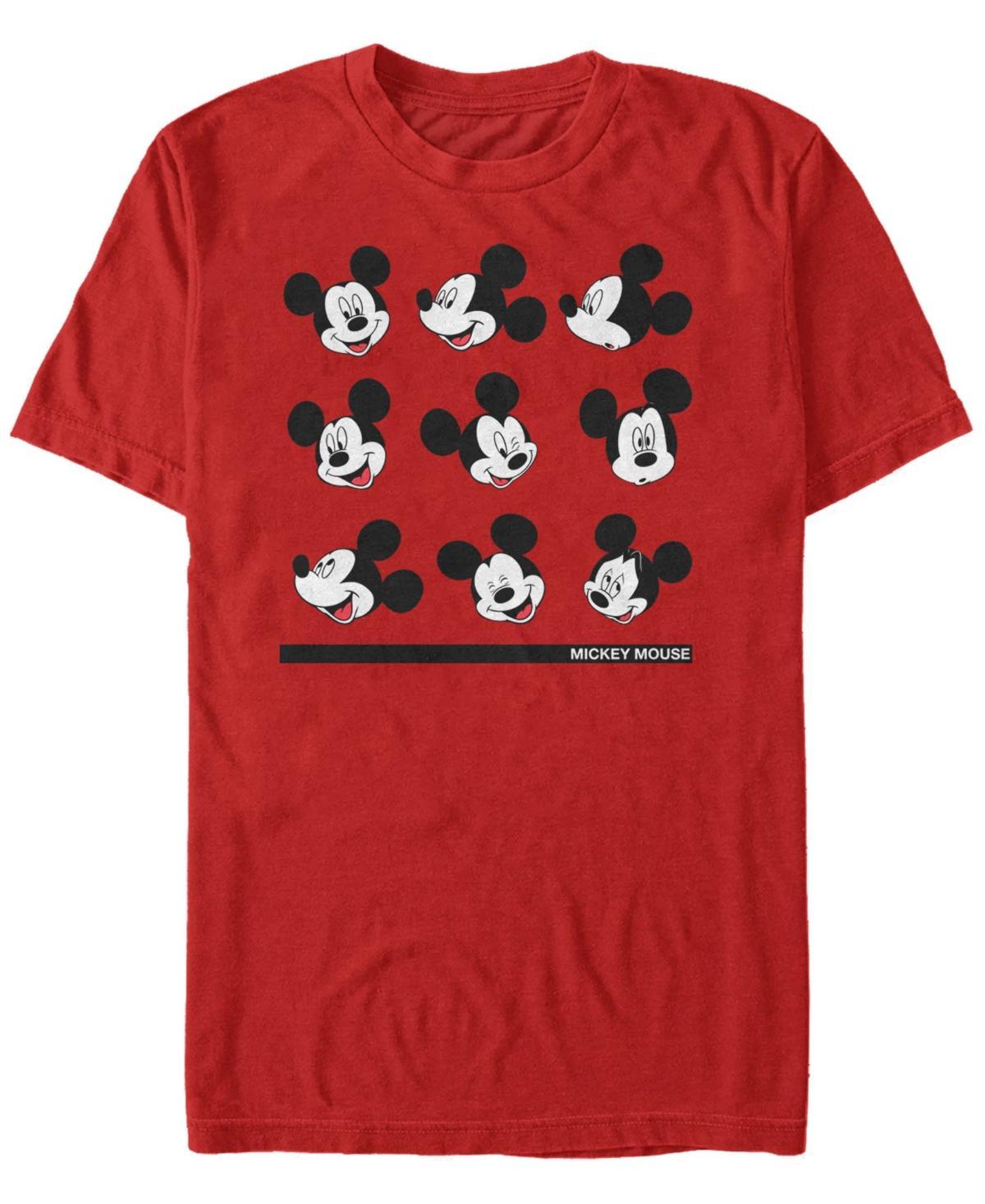 Disneys Mickey Mouse Mens Different Face Of Mickey Tee Product Image