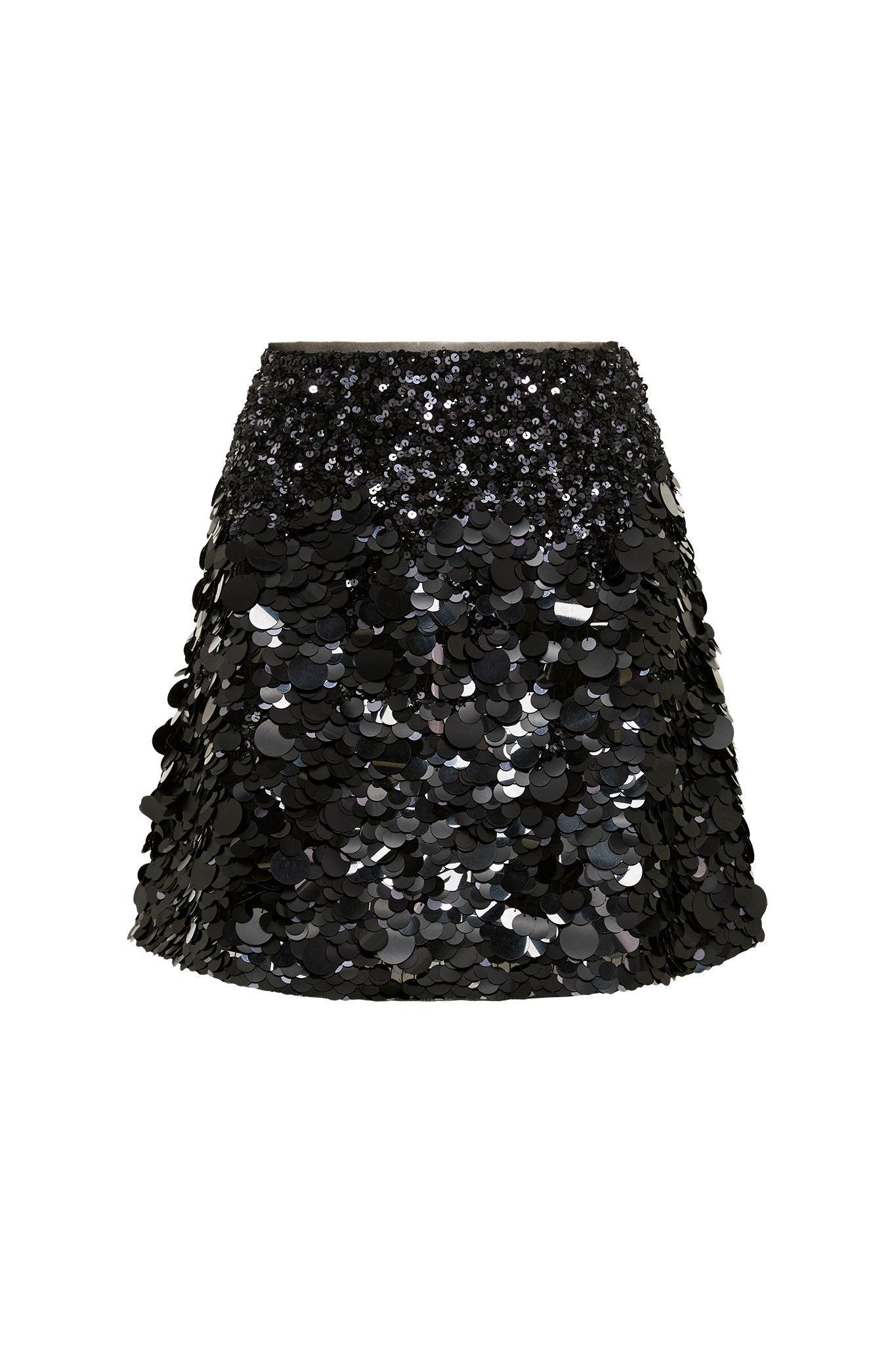 Cherie Sequin Mini Skirt Product Image