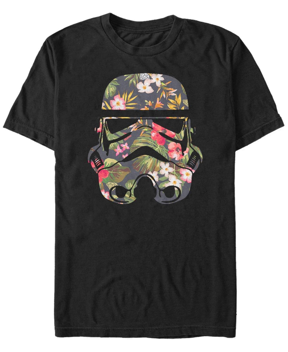 Mens Star Wars Stormtrooper Helmet Cheetah Fill Tee Product Image