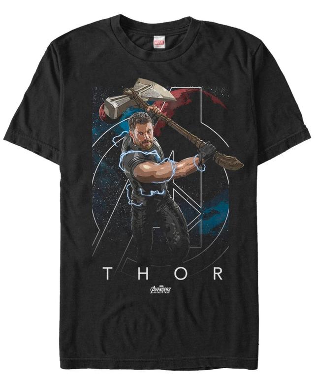 Mens Avengers Infinity War Thor Tee Product Image