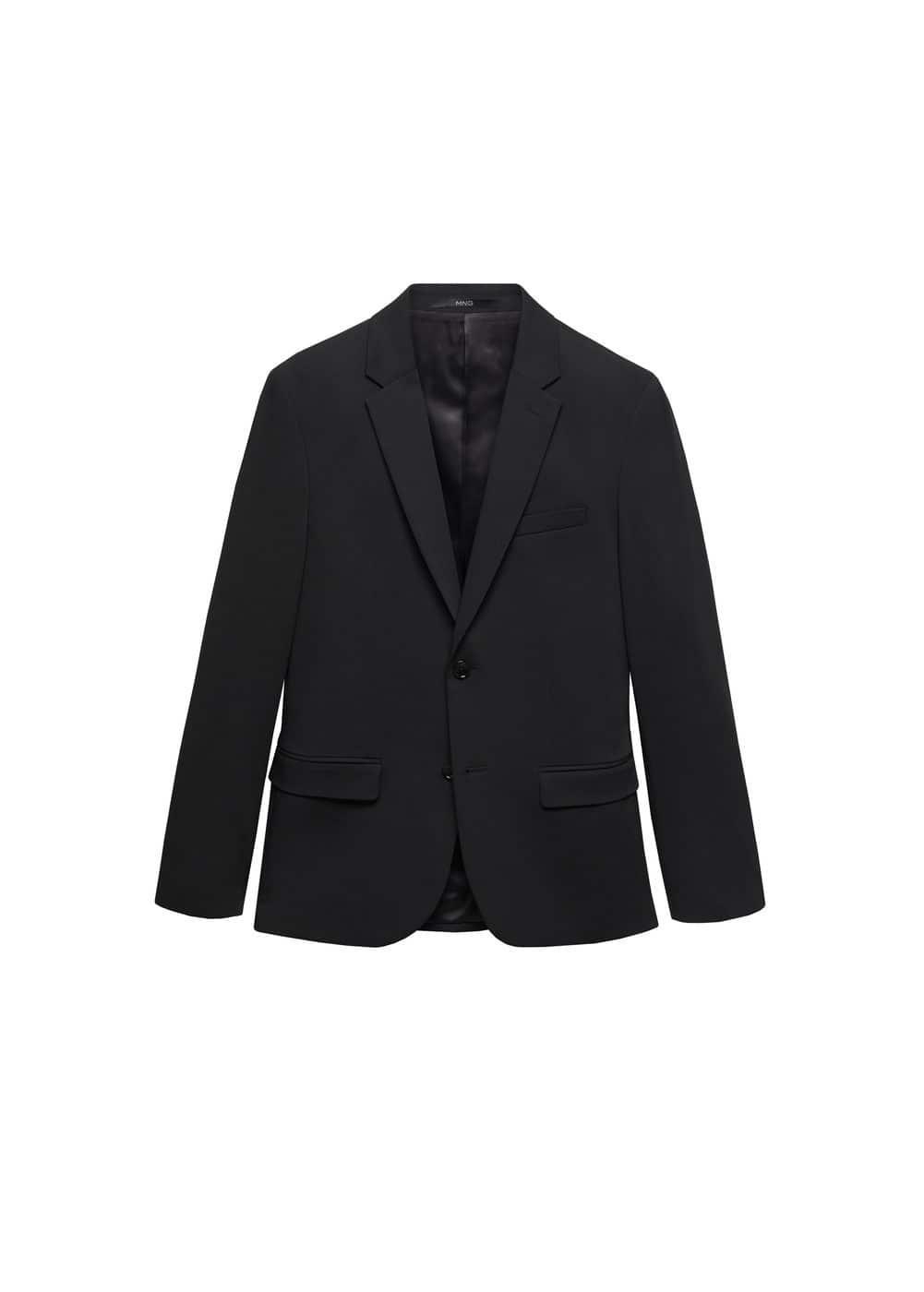 Mango Mens Super Slim-Fit Stretch Fabric Suit Blazer Product Image