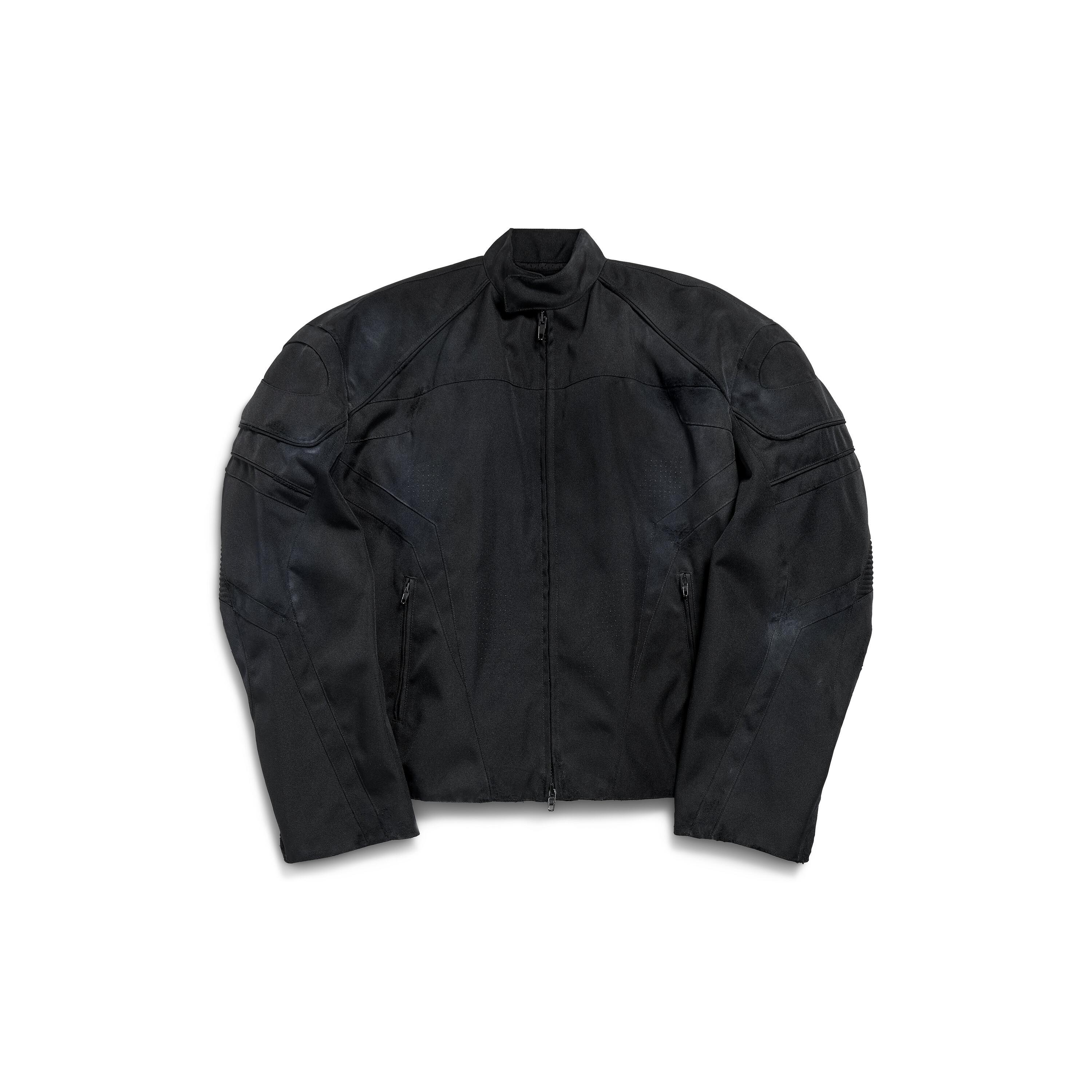 Biker Jacket in Black Product Image