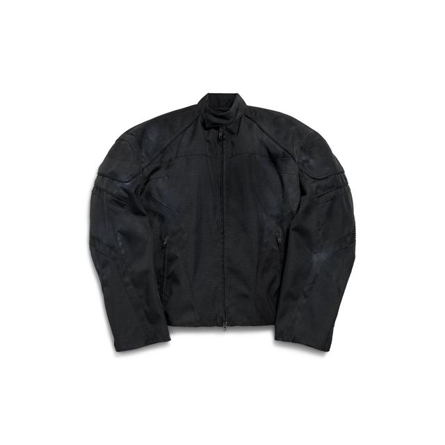 Biker Jacket in Black Product Image