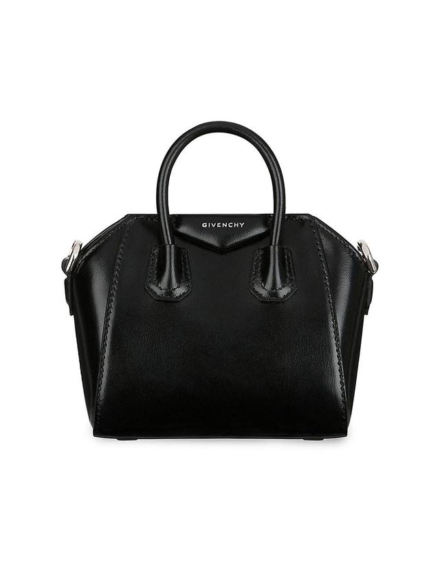 Givenchy Micro Antigona Leather Satchel Product Image