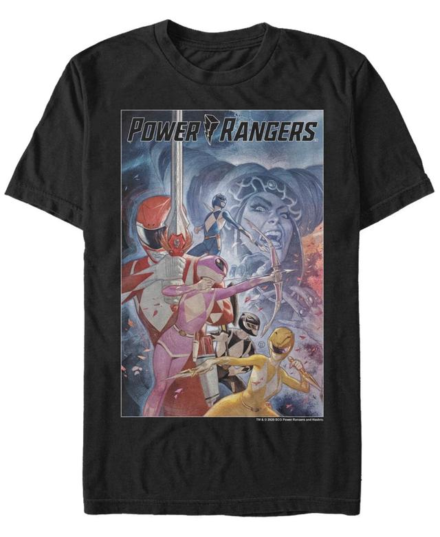 Mens Power Rangers Rita Repulsa Poster Tee Black Product Image