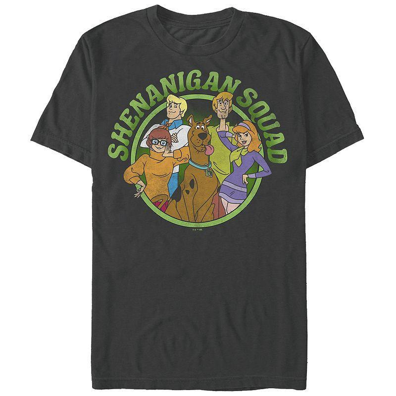 Mens Scooby-Doo Shenanigan Squad Graphic Tee Grey Product Image