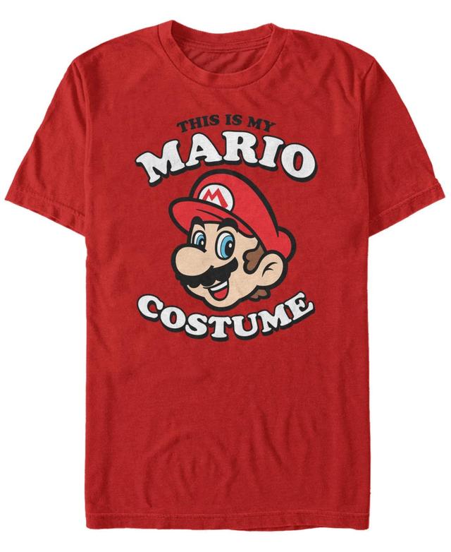 Mens Nintendo This Is My Mario Costume Tee Product Image