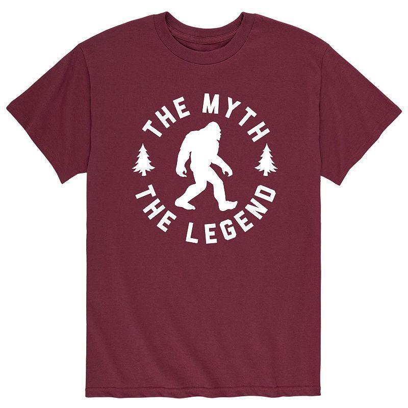 Mens The Myth the Tee Red Product Image