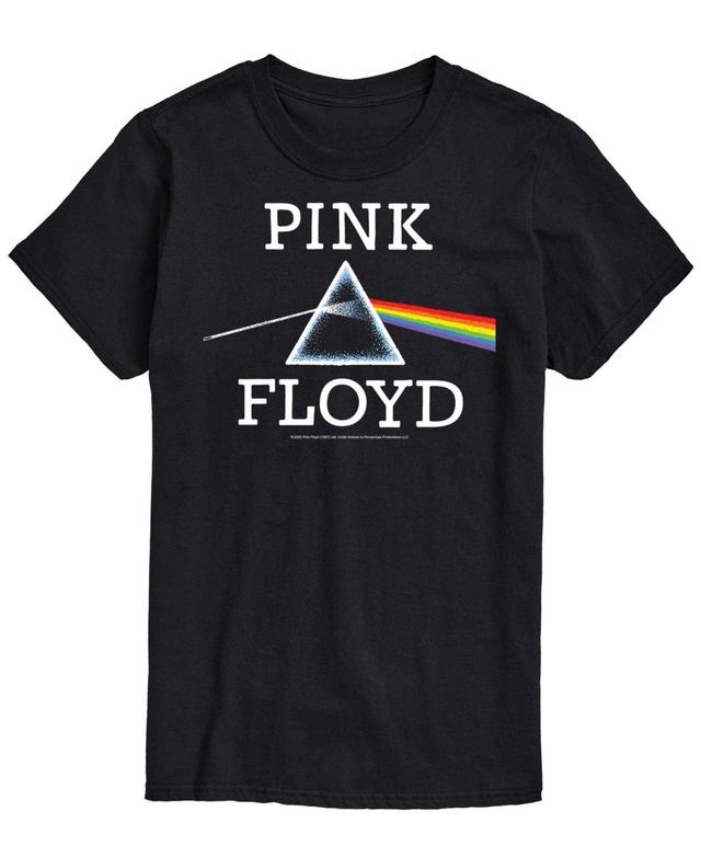 Big & Tall Pink Floyd DSOTM Tee, Mens Black Product Image