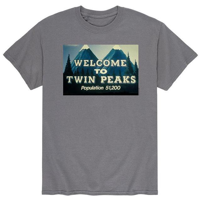 Mens Welcome To Twin Peaks Tee Product Image