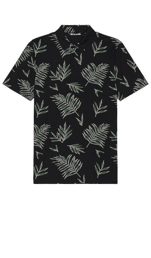 Travis Mathew Resort Town Leaf Print Golf Polo Product Image