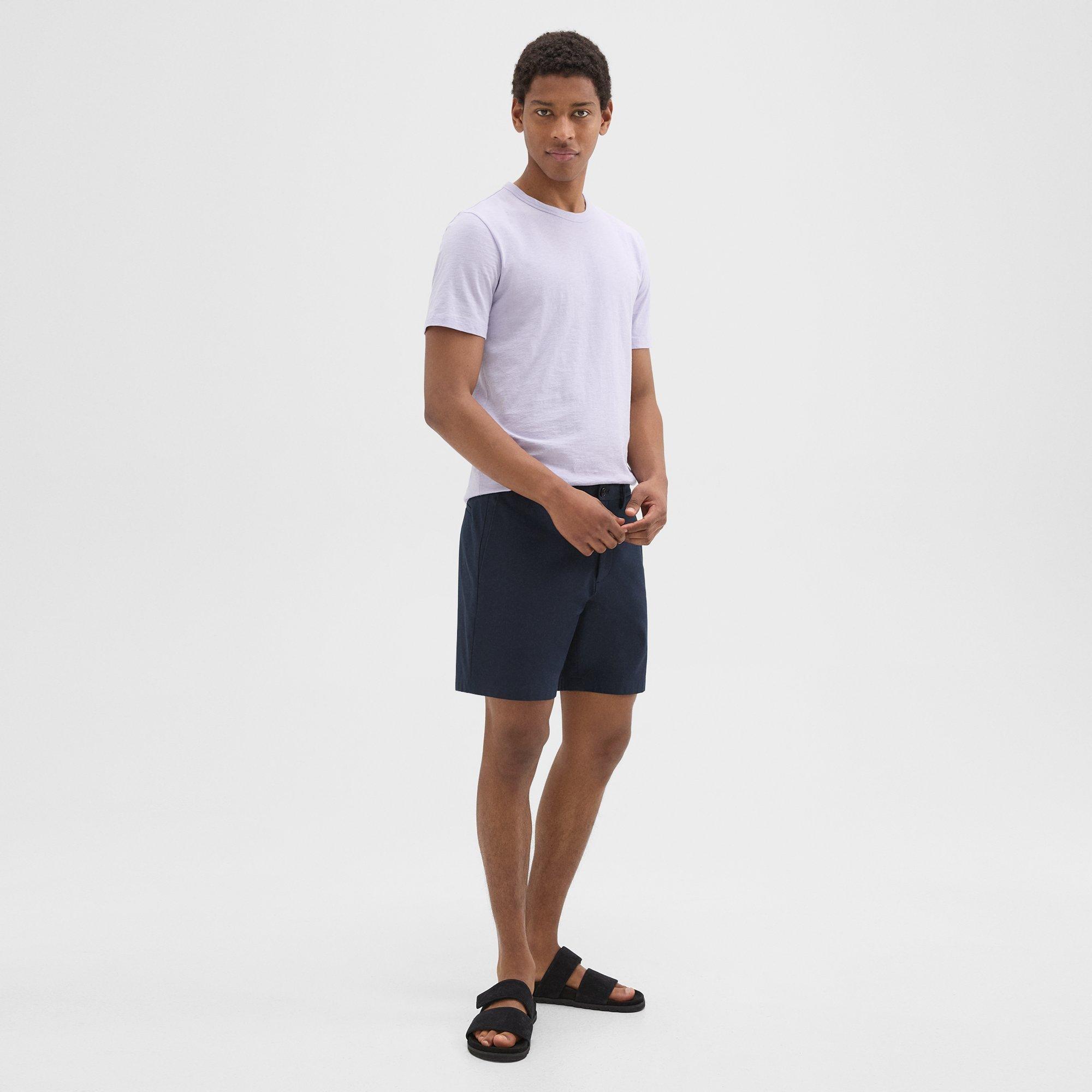 Stretch Cotton-Blend Zaine Short | Theory Product Image