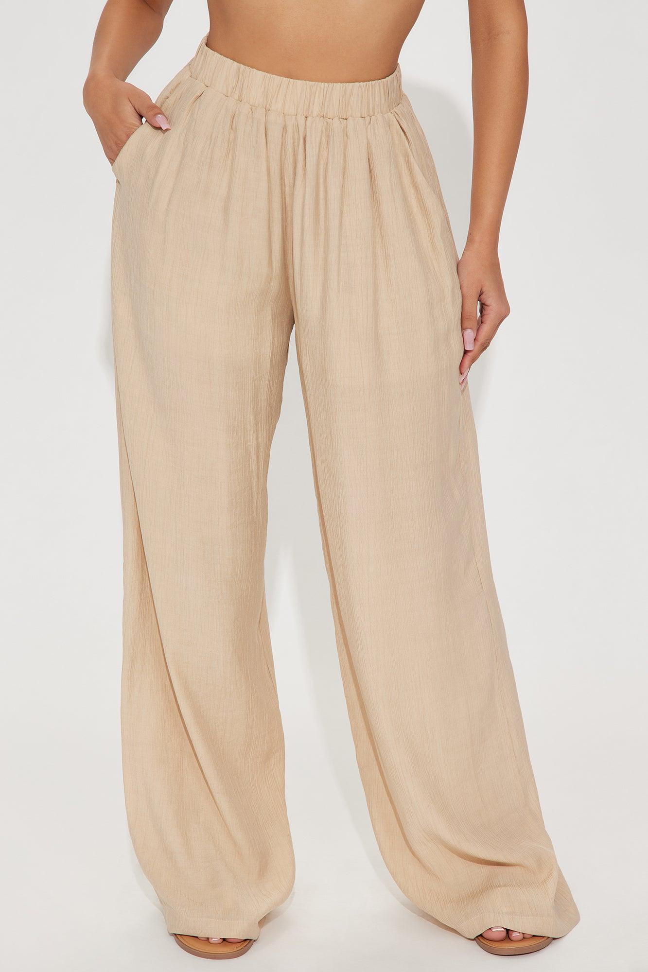 On Tropic Time Wide Leg Pant - Khaki Product Image