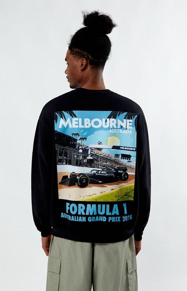 F1 Men's x PacSun Melbourne Grand Prix Crew Neck Sweatshirt Product Image