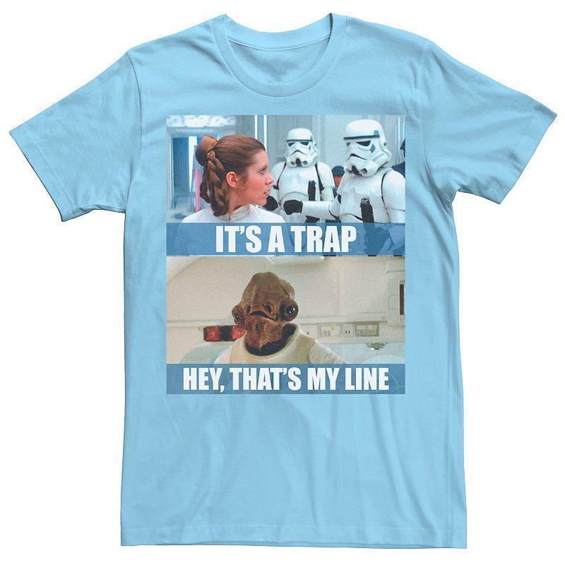 Mens Star Wars Its A Trap Hey Thats My Line Tee Product Image