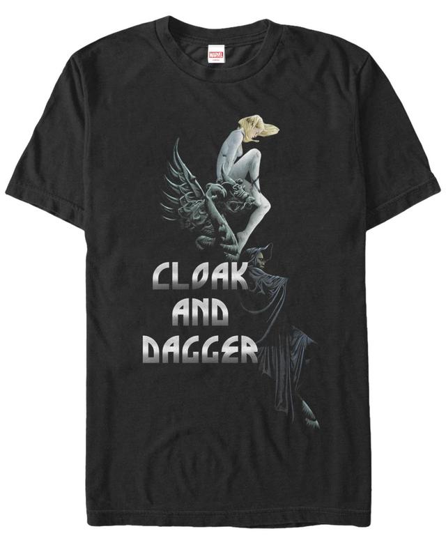 Mens Marvel Universe Cloak Dagger Dragon Graphic Tee Product Image