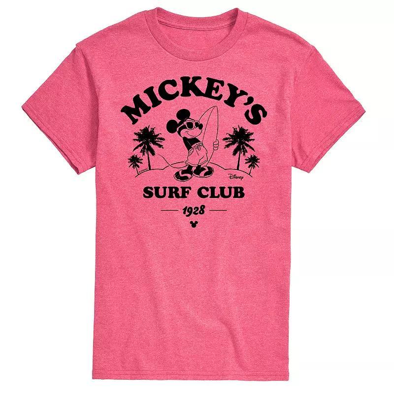 Disneys Mickey Mouse Mens Surf Club Graphic Tee Product Image