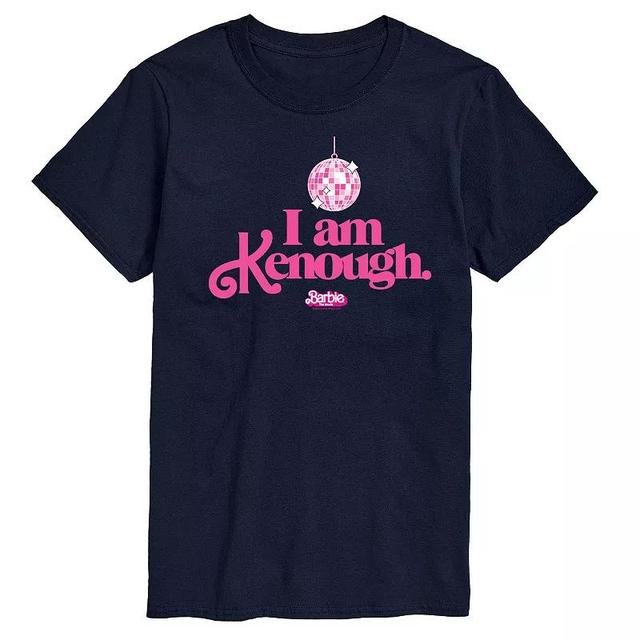 Big & Tall Barbie The Movie I Am Kenough DiscoBall Graphic Tee, Mens Product Image