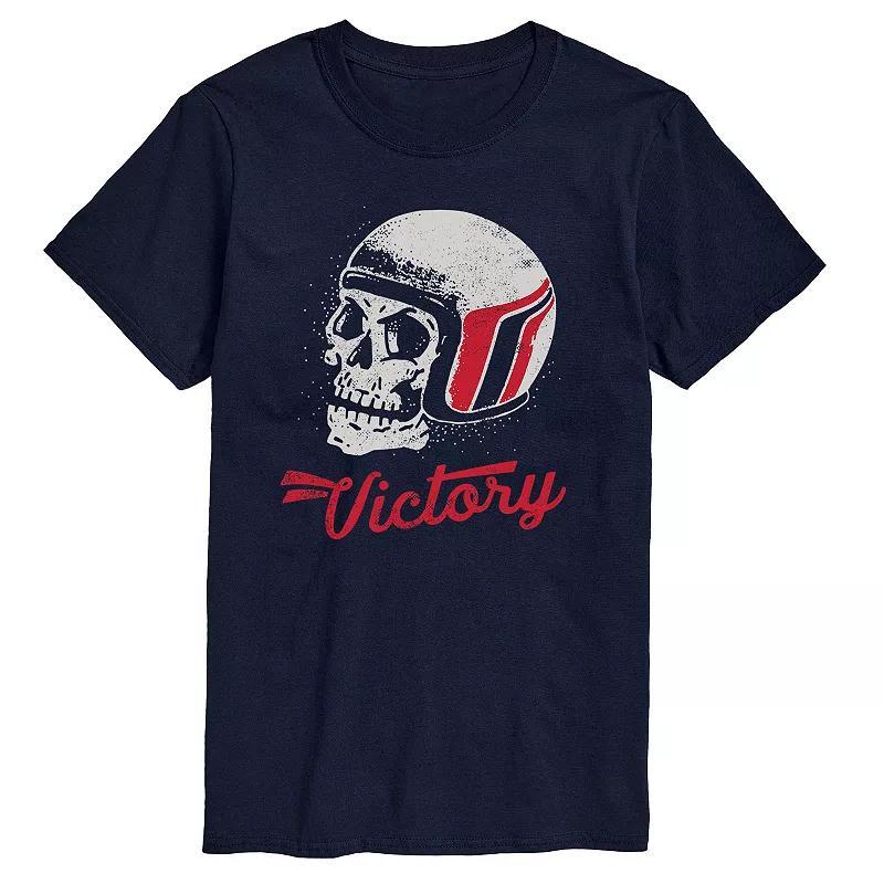 Mens Victory Skull Helmet Tee Product Image