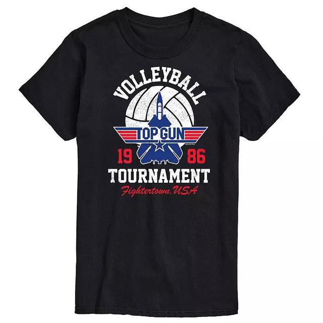 Big & Tall Top Gun Volley Tournament Tee, Mens Product Image