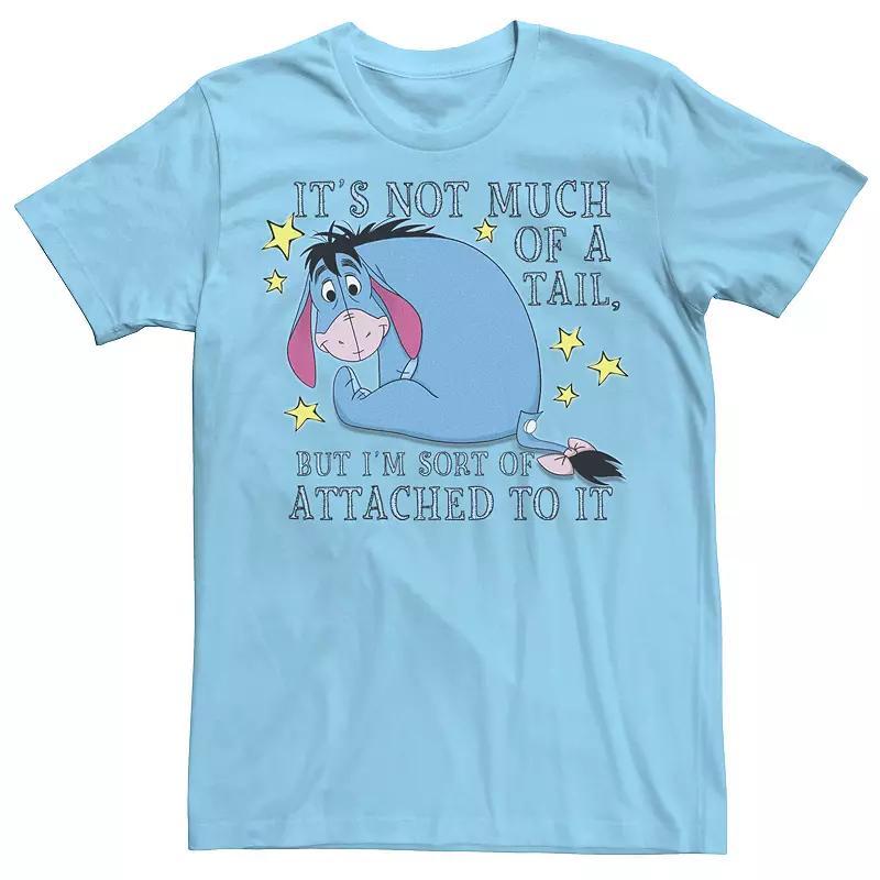 Disneys Winnie The Pooh Eeyore Mens Not Much Of A Tail Tee Product Image