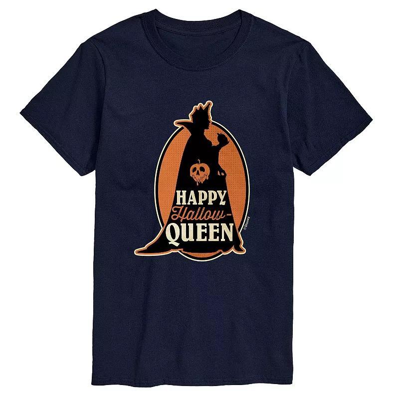 Disneys Villains Big & Tall Happy Hallow-Queen Graphic Tee, Mens Product Image