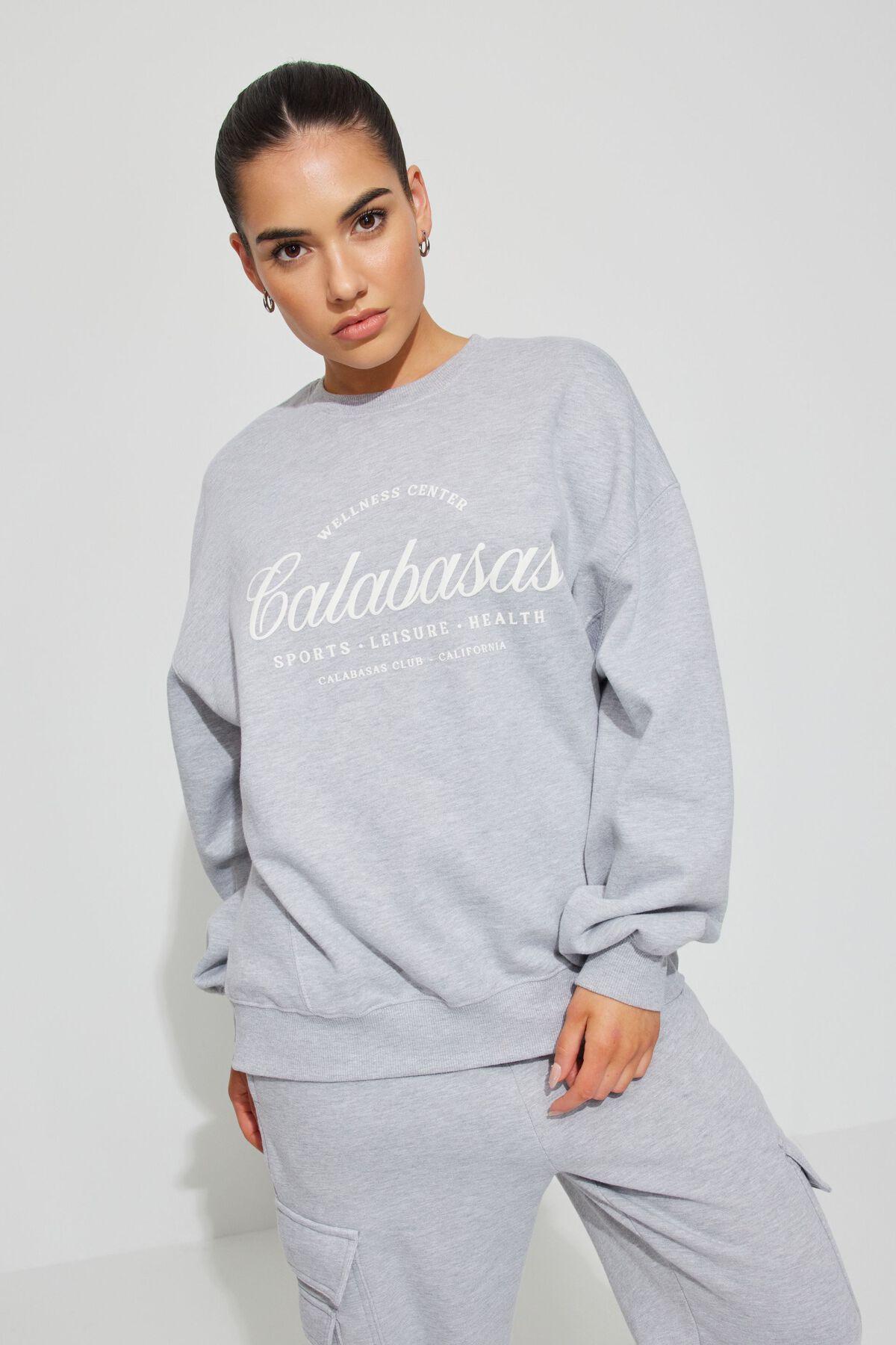 Oversized Crewneck Sweatshirt Product Image