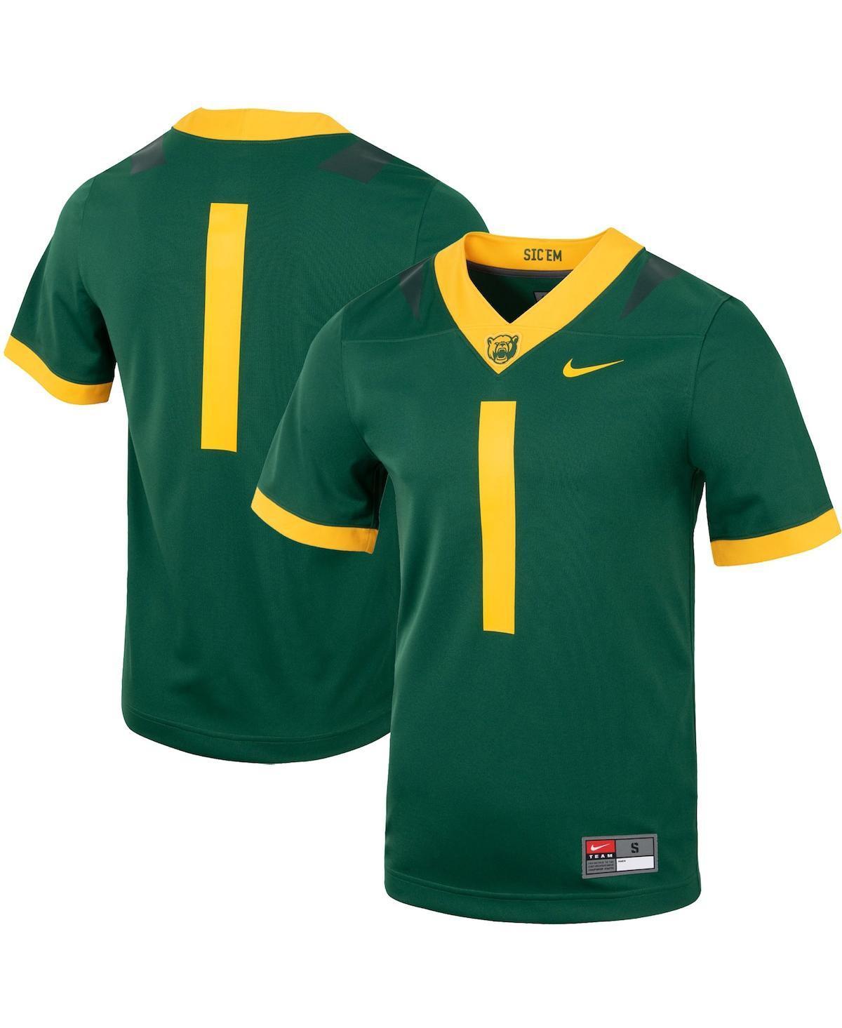 Mens Nike #1 Green Baylor Bears Untouchable Football Jersey Product Image