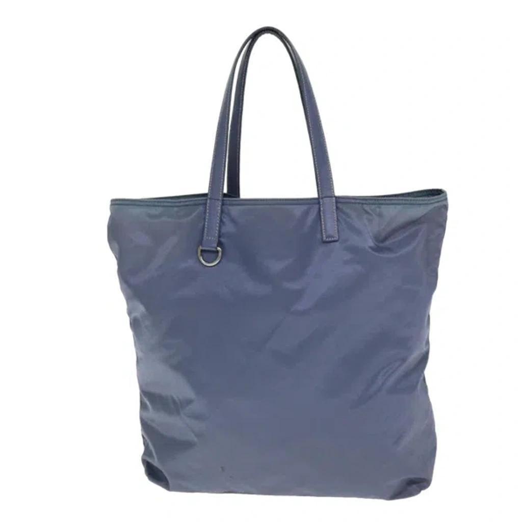 Tessuto Canvas Tote Bag () In Blue Product Image