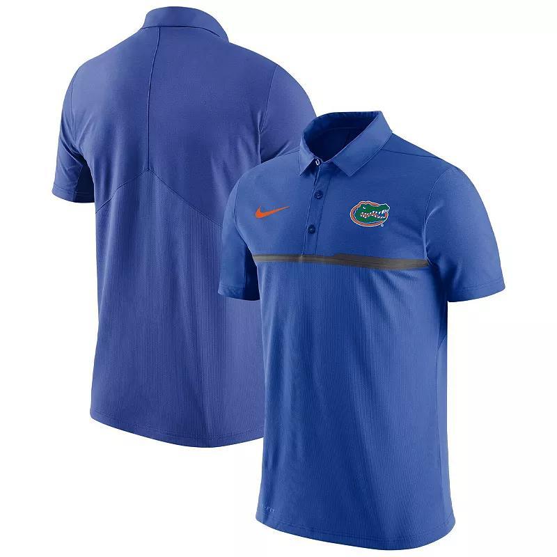 Mens Nike Ole Miss Rebels Coaches Performance Polo Blue Product Image