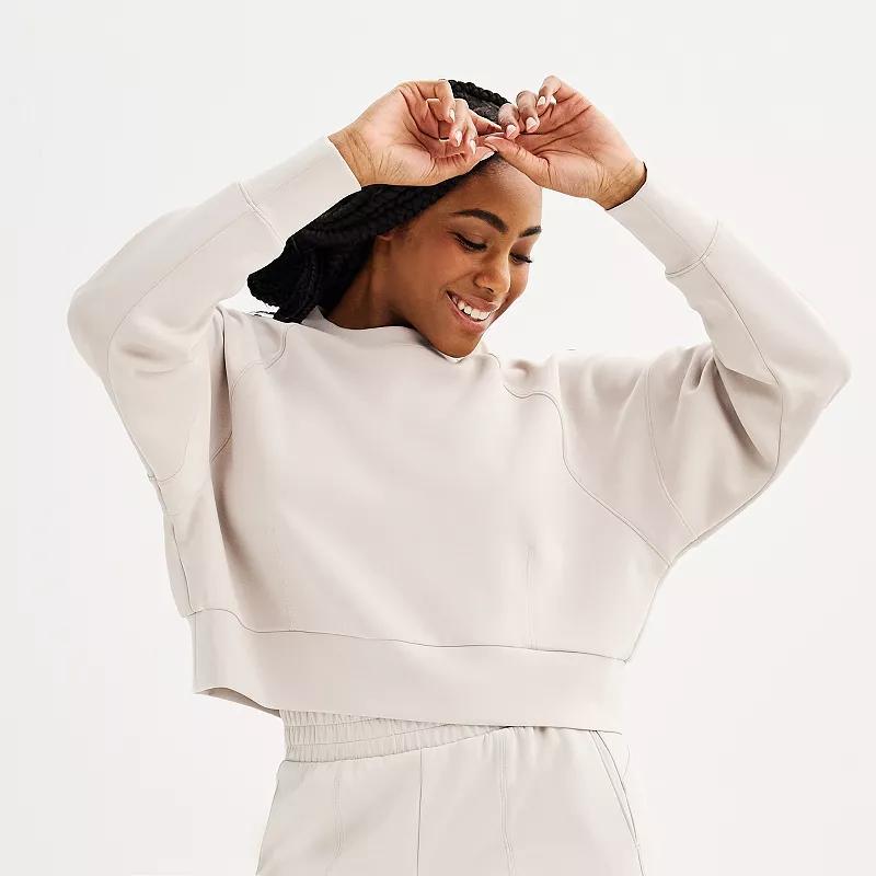 Womens FLX Cropped Pullover Sweatshirt Product Image