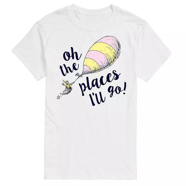 Big & Tall Dr. Seuss Places Ill Go Tee, Mens Product Image