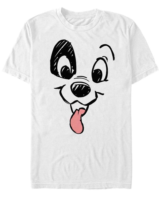 Fifth Sun Mens Dalmatian Big Face Short Sleeve T-Shirt Product Image