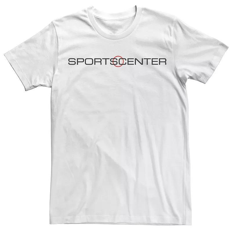 Big & Tall ESPN SportsCenter Logo Tee, Mens Product Image