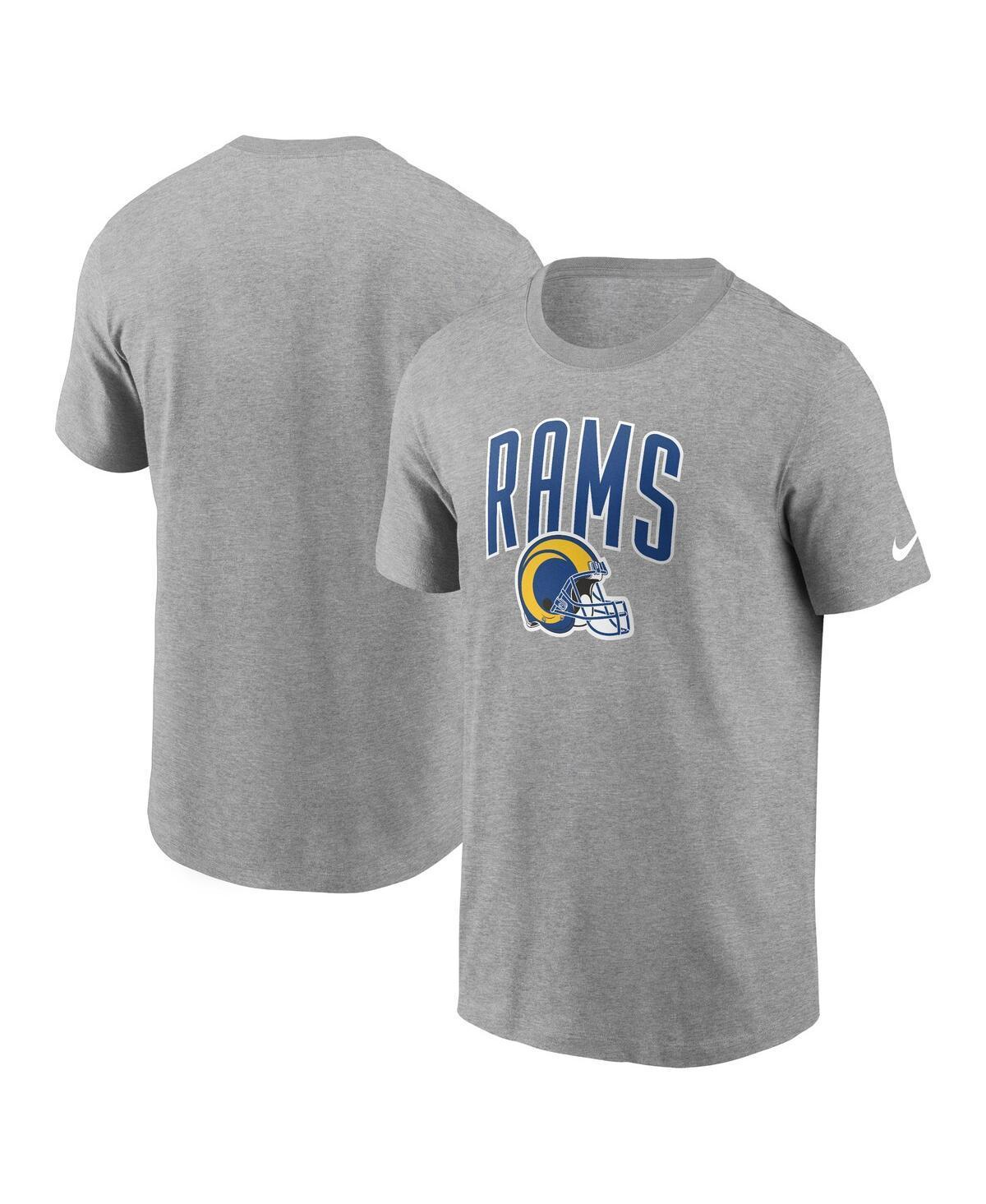 Nike Men's Team Athletic (NFL Los Angeles Rams) T-Shirt in Grey, Size: XL | N19906G95-0Y6 Product Image